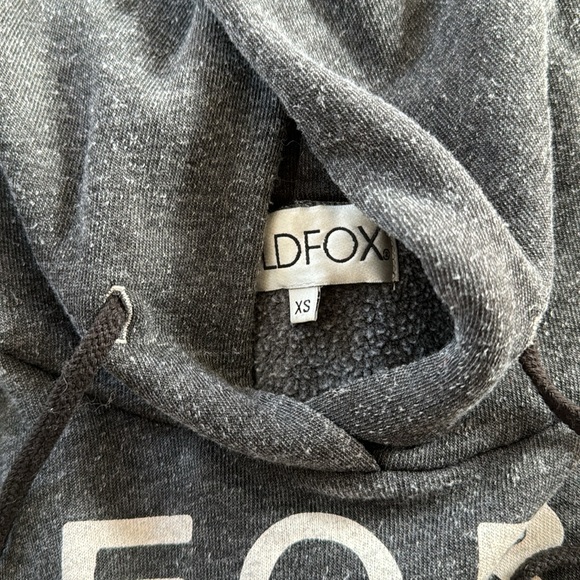 Wildfox FOR FOX SAKE HOODIE SWEATSHIRT WOMENS - Picture 7 of 10